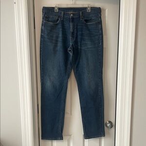 Levi's Men's Dark Blue Straight Jeans